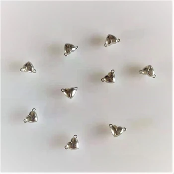 10buc/Set Moda Aliaj Inima Magnet Farmec de Metal Dragoste Cataramă Magnetică pentru DIY Cuplu de Bijuterii Brățară Colier de Luare de Accesoriu
