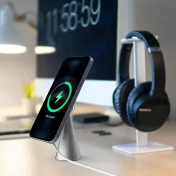 Magnetice Telefon Desktop Stand Pentru IPhone 12 Pro Max Încărcător Wireless cu Suport Suport Pentru Casă & Birou Mașină acessórios face celular
