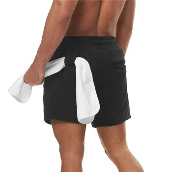 Moda Mens pantaloni Scurți de Plajă pantaloni de Trening Quick Dry Run Pantaloni Sală de Fitness, Sport Jogging Antrenament de Formare Multi-buzunar de Pantaloni