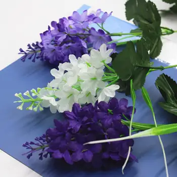 40cm Decor de Mireasa Florale Decorațiuni Ornamentale Artificiale Flori Violet Flores Ziua Zambile Căsătorie Floare Parte K3M0