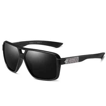 Design de Brand Polarizat ochelari de Soare Barbati Femei Driver Nuante de sex Masculin Epocă Ochelari de Soare Barbati Spuare Oglindă Vara UV400 OculoS