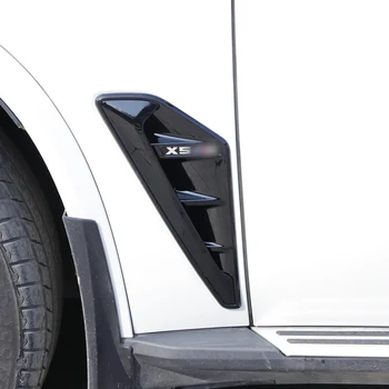 2 Pc-uri Auto Exterioare Modificare Styling Accesorii de Roată Față Parte Fender Priză de Aer Sport Decor Capac Pentru BMW X5 G05
