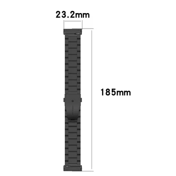 Înlocuire Trupa Ceas Brățară din Oțel Inoxidabil Plasă de Metal curea pentru Fitbit-Versa 3 Inteligente Curele de ceas cu ace Accesorii