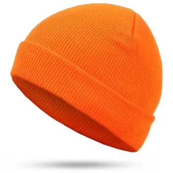 Sapca Hip-Hop de acoperire capac roșu albastru negru portocaliu purpuriu stretch Tricot Căciuli toamna pălării de Iarnă pentru Om, Femeie de Schi Capac bonnet