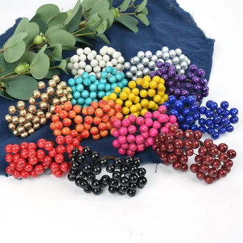 40Pcs Mini Flori Artificiale Fructe Stamine Boabe de Spumă de Crăciun Perla fructe de Padure pentru Nunta DIY Cutie de Cadou Decorat Coroane de flori