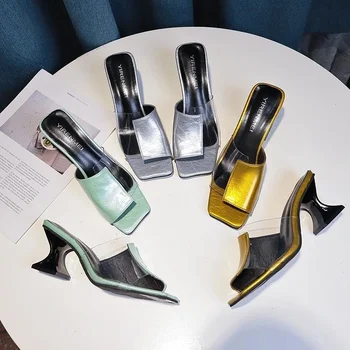 Brand de moda Bal stiletto Femeie Tocuri Incaltaminte Femei pantofi 2020 Plus Size Pentru Femei Sandale A289