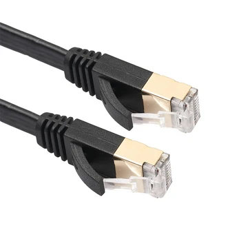 TXTB1 1M 1.8 M 3M 10 gbps CAT7 RJ45 Ethernet Rețea LAN prin Cablu Patch de Plumb Cablu de Router, Calculator, Cabluri Extender Laptop Adaptor