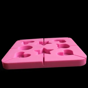 Inima Silicon Lollipop Mucegai Flori Bomboane Matrite De Ciocolata Tort De Decorare Forma Coace Bakeware Instrument