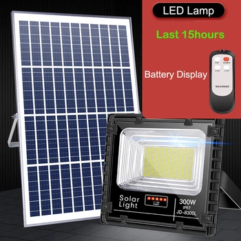 A2 25 400 W Iluminat Solar lumina Reflectoarelor Mare LED Lumina Lămpii Super Luminoase de Mare Capacitate Baterie Indicator Exterior Impermeabil