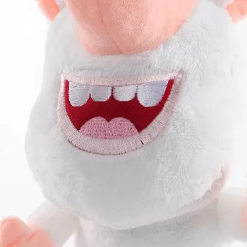 38cm Mici Porc Alb Jucării de Pluș Anime Drăguț Animal Cooper Booba Buba Jucării Umplute PP Bumbac Cadouri Creative Pentru Copii