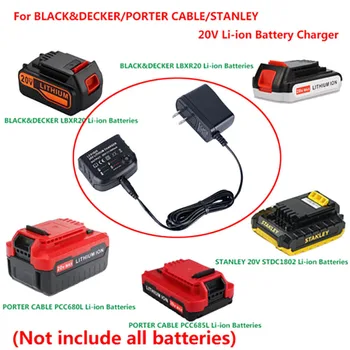 Baterie de litiu, Încărcător LCS1620 Pentru Black&Decker Accesorii Piese Durabil