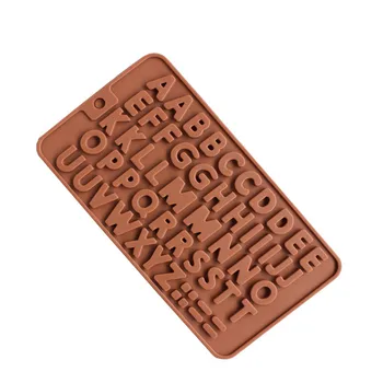 Silicon Mucegai Ciocolata Scrisoare Fondant Matrite Pentru Cookie-Uri Ciocolata Bakeware Instrumente Tort De Decorare Instrument De Accesorii De Bucătărie