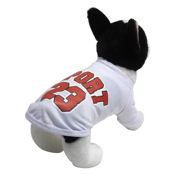 Vara haine de Câine de Companie câini vesta tricou Tricou haine pentru câini de talie mică pug bulldog francez chihuahua Îmbrăcăminte Costume