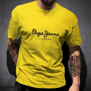 Homme Tricou Brand pentru Bărbați T-shirt Bumbac Streetwear Hip Hop Imprima O-gât Bărbați Femei Casual de Vara T-shirt de sex Masculin Supradimensionat Teuri Topuri