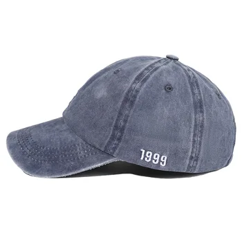 2021 capac de Femei pe cap de Bărbați capac Solid de culoare retro șapcă de baseball scrisoare broderie 1999 șapcă de baseball bumbac de înaltă calitate ridicata