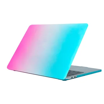 Macbook Caz Laptop Caz Pentru Apple Notebook Curcubeu Mată Pentru Macbook 12 13/aer 11 13/pro 13 15 16 Inch
