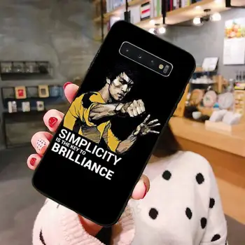 Bruce Lee China Kung Fu Caz de Telefon Pentru Samsung A50 A51 A71 A20E A20S S10 S20 S21 S30 Plus ultra 5G M11 funda shell