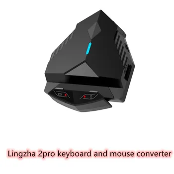 Lingzha 2pro Bluetooth Tastatură cu Fir Mouse-ul Convertor Adaptor USB Gaming Keyboard Mouse-ul Convertor Adaptor Pentru Mobil Android