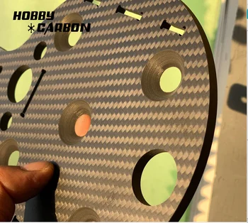 HOBBY CARBON de tăiere CNC de prelucrare +plăci de Plin fibra de Carbon foaie diagonal mat placa pentru Drone FPV Elicoptere RC model