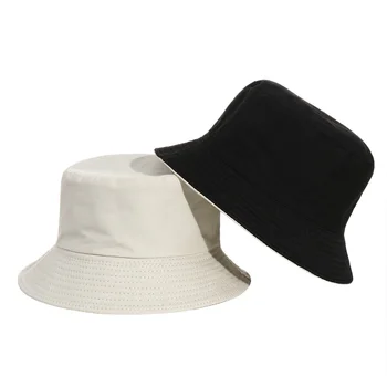 Noua față-Verso Găleată Pălărie Femei Bărbați Plaja Anti-UV Palarie de Soare Margine Largă Viziere Pliabil Portabil de Vară Șapcă de Pescar