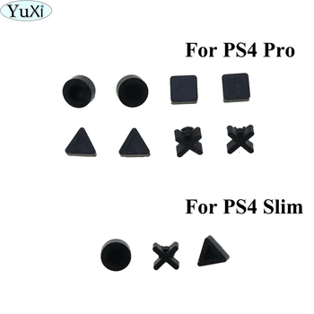 YuXi Siliciu Jos Picioarele de Cauciuc Tampoane de Capac de Acoperire Pentru Sony PS4 Pro Slim Consola de Locuințe Caz Picioare de Cauciuc de Acoperire