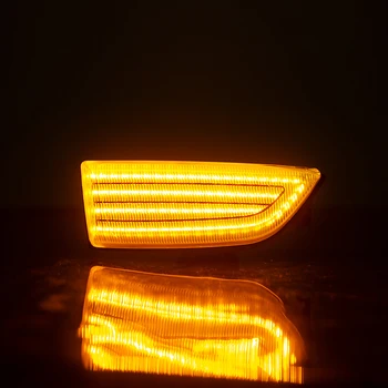 2x Masina Partea din Spate Oglindă Lumina Repetoare de Semnalizare Lumina de Semnalizare pentru Ford Everest U375 UA Ranger T6 Raptor Wildtrak Styling Auto