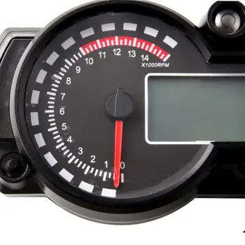 40% Dropshipping!! 15000RPM Universal Motocicleta Vitezometrul Digital LCD Turometru Kilometraj